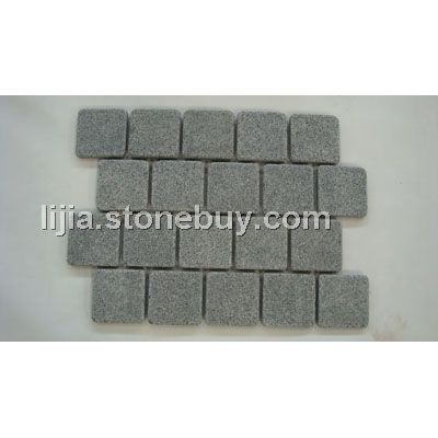 G654 表面火烧余机切+滚磨，方形网贴