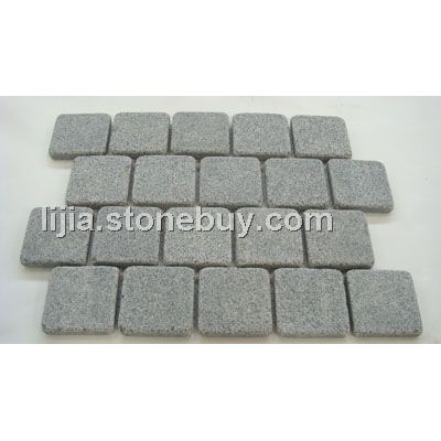 G654 表面火烧余机切+滚磨，方形网贴