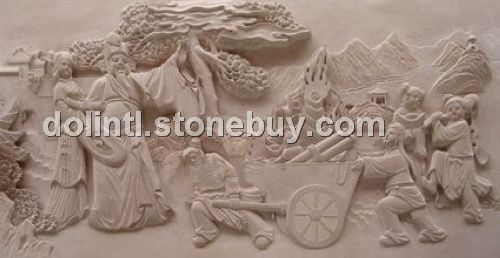 砂巖浮雕