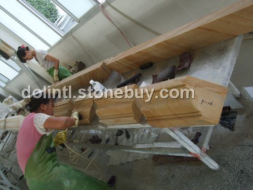 黃金木化石線條