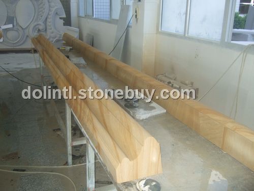 黃金木化石線條