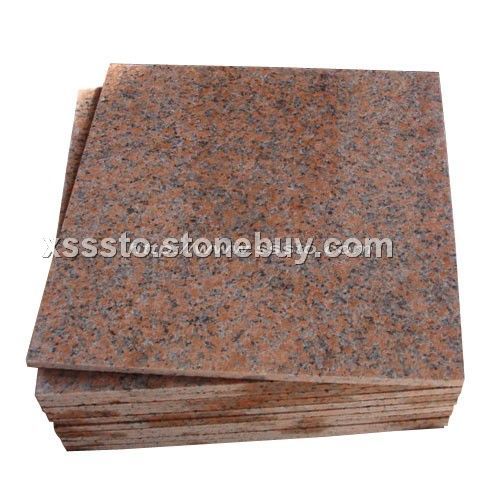 长期供应天山红花岗岩规格板