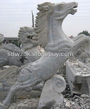 石雕马到成功