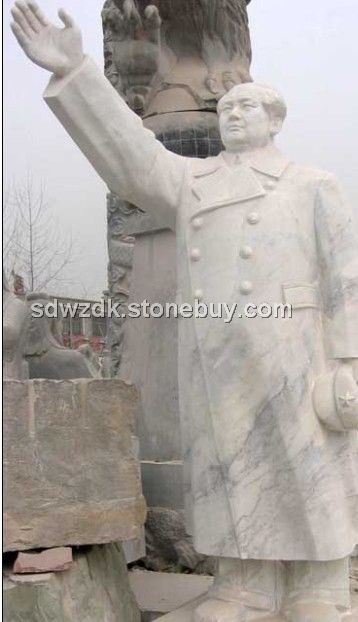 石雕人物毛主席