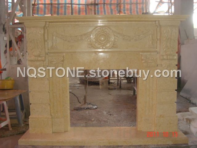 F-266欧式古典雕刻壁炉架FIREPLACE