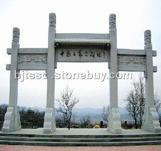 大理石牌坊雕刻