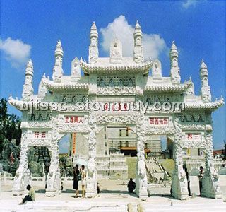 大理石牌坊雕刻