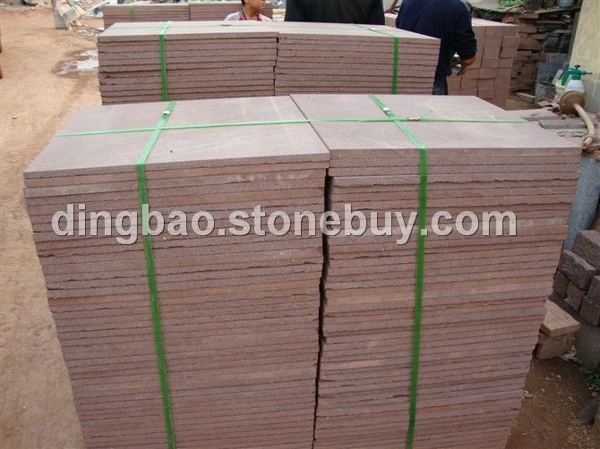 红砂岩三公板材
