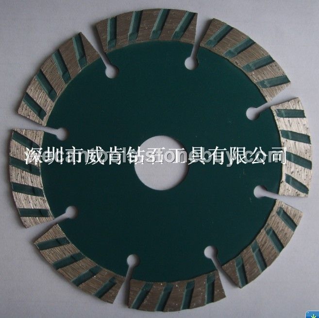 供应深圳威肯分齿波纹片机器锋利性价比高金刚石切割片