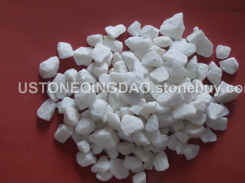 白大理石碎石，石米