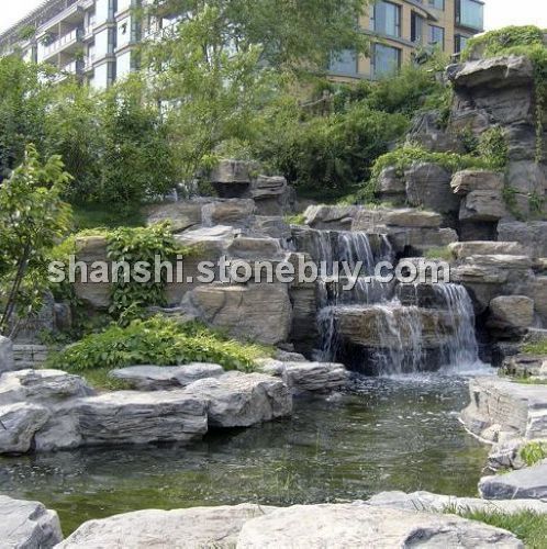 假山水景