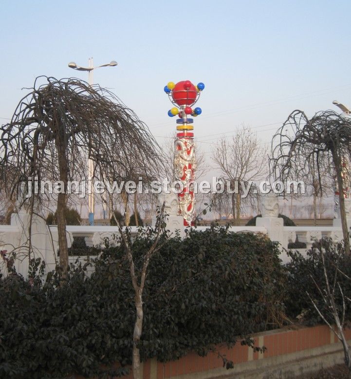 龍柱燈