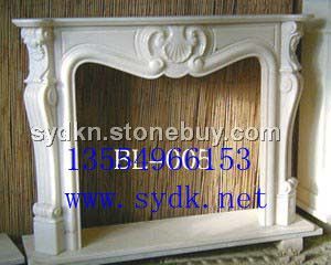 石材雕刻、壁炉