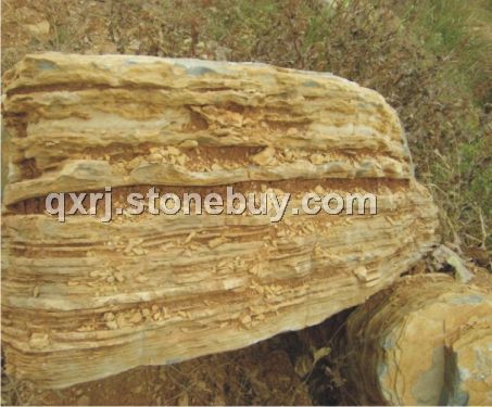 龜紋石、千層巖石