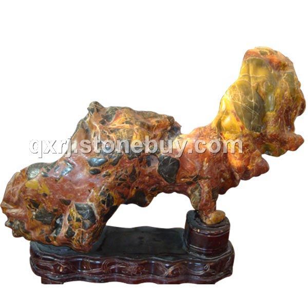 彩石、刻字石