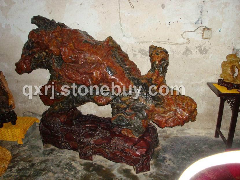 彩石、刻字石