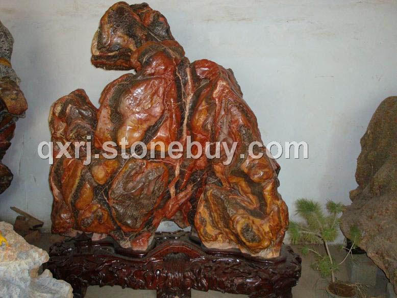 彩石、刻字石