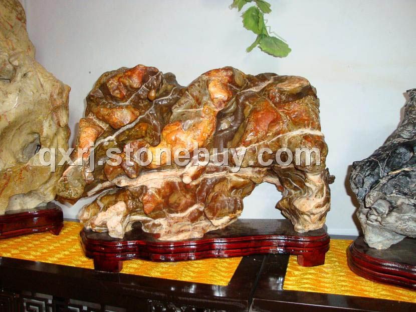 彩石、刻字石