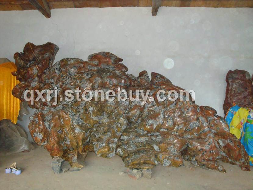 彩石、刻字石