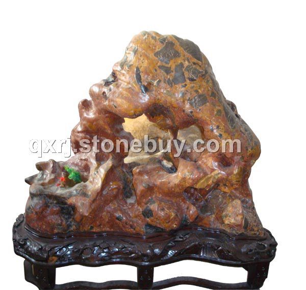 彩石、刻字石