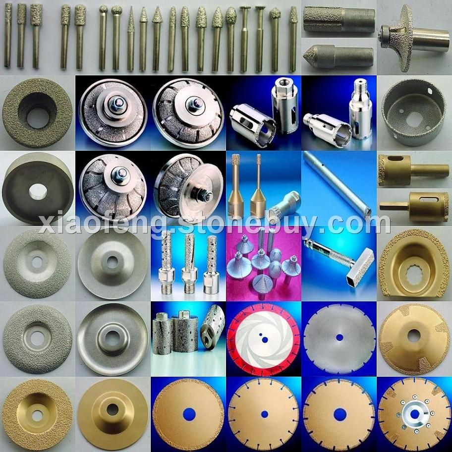 各种钎焊金刚石工具
