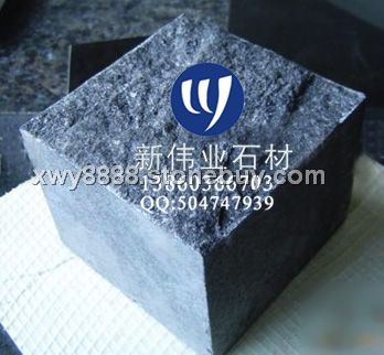 福鼎黑G684#/福鼎石材/自然面方块