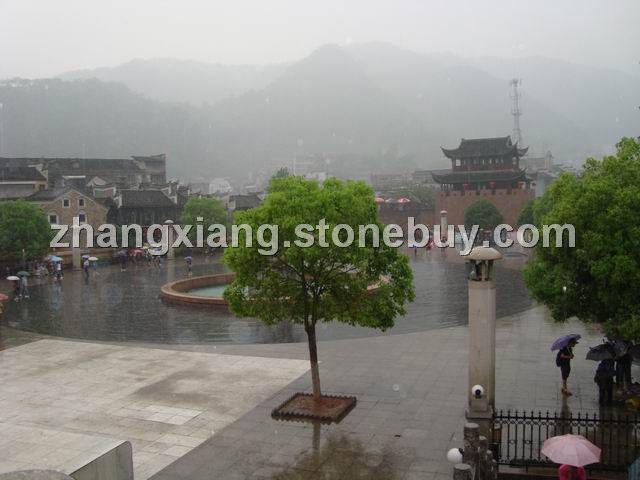 天然青石地板效果图