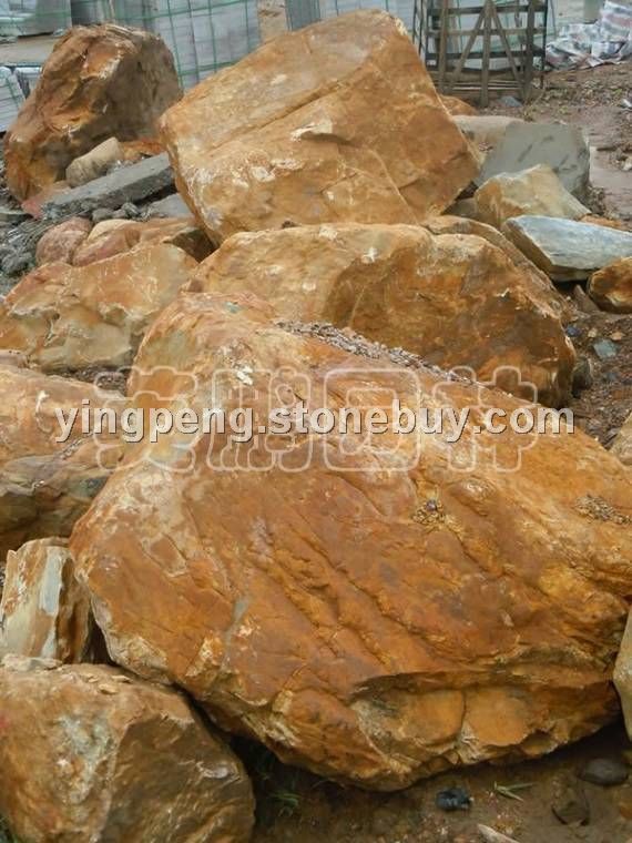 黃蠟石黃臘石批發(fā),天然黃蠟石黃臘石銷售,深圳英鵬園林