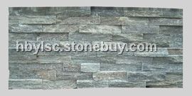 绿石英毛边文化石