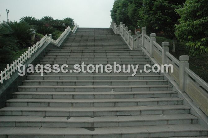 青石广场台阶样板工程