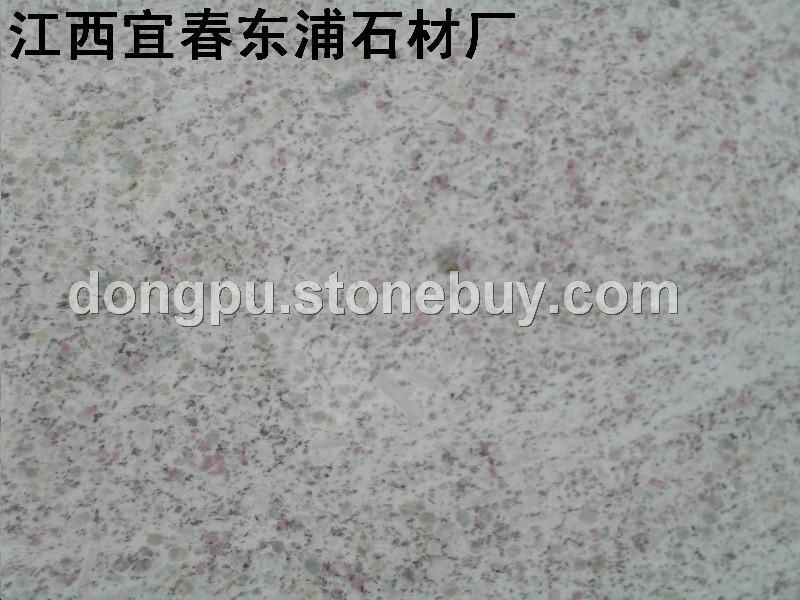 珍珠白红点