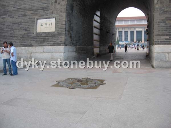 天安门广场铺地石