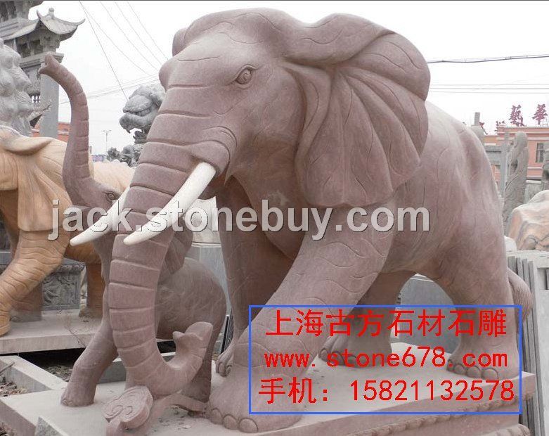 石雕大象