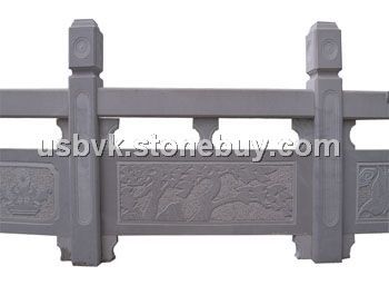 栏杆、方形柱头