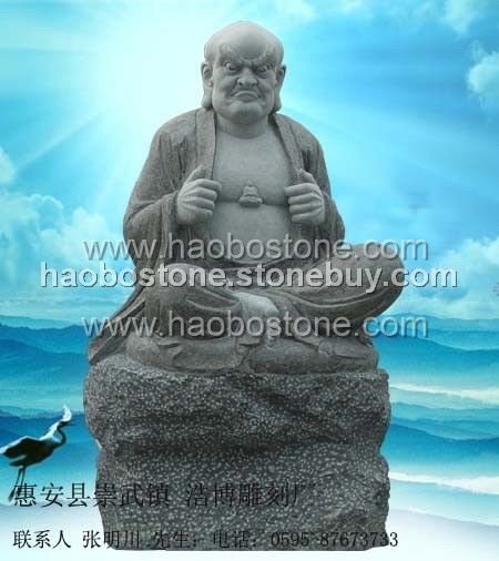 十八罗汉雕刻　青石罗汉雕刻　人物雕刻　佛像雕刻　寺庙雕刻　