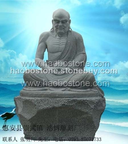 惠安石雕 十八罗汉雕刻　青石佛像雕刻　人物雕刻　佛像雕刻　寺庙雕刻　