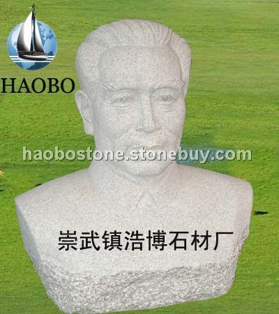 历史人物雕刻　石雕　英雄人物雕刻　人物半身像　　