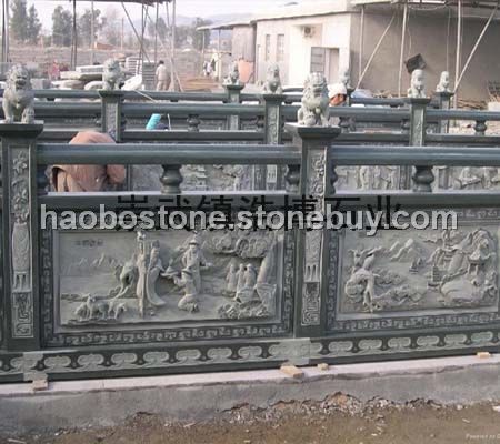 惠安石雕 青石栏杆　园林雕刻　建筑材料　