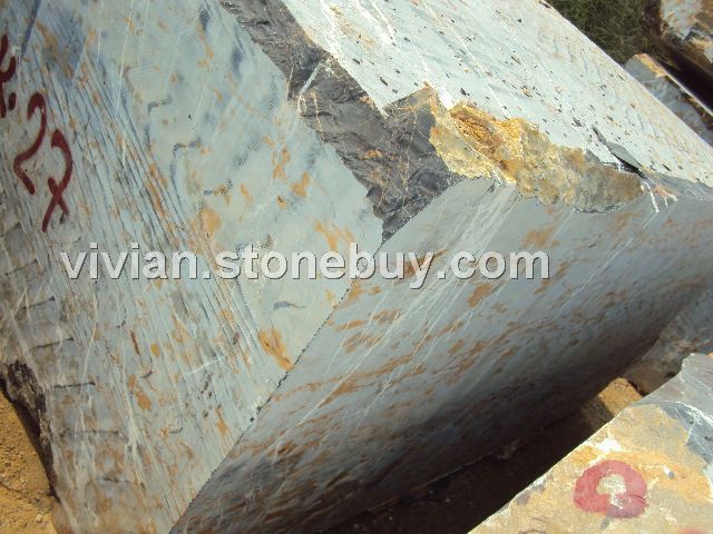 新到黑金花荒料