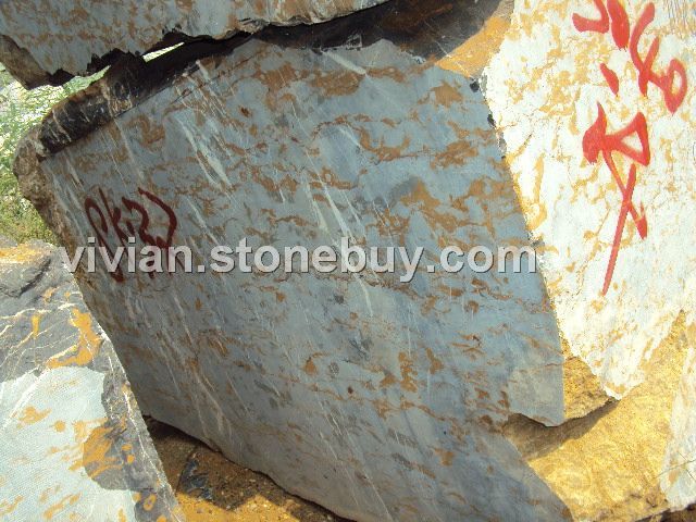 新到黑金花荒料