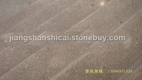 五莲红拉丝楼梯踏步面