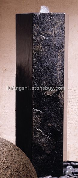 六方石喷水