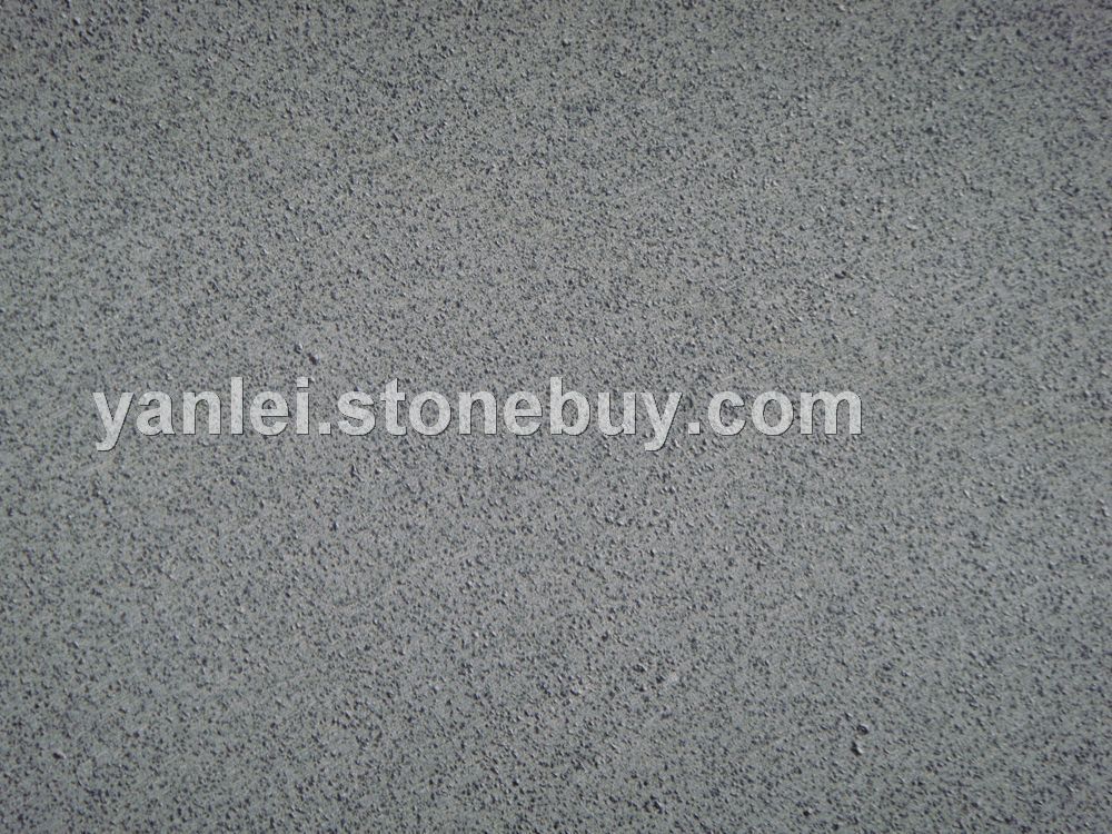 微孔洞石机切面