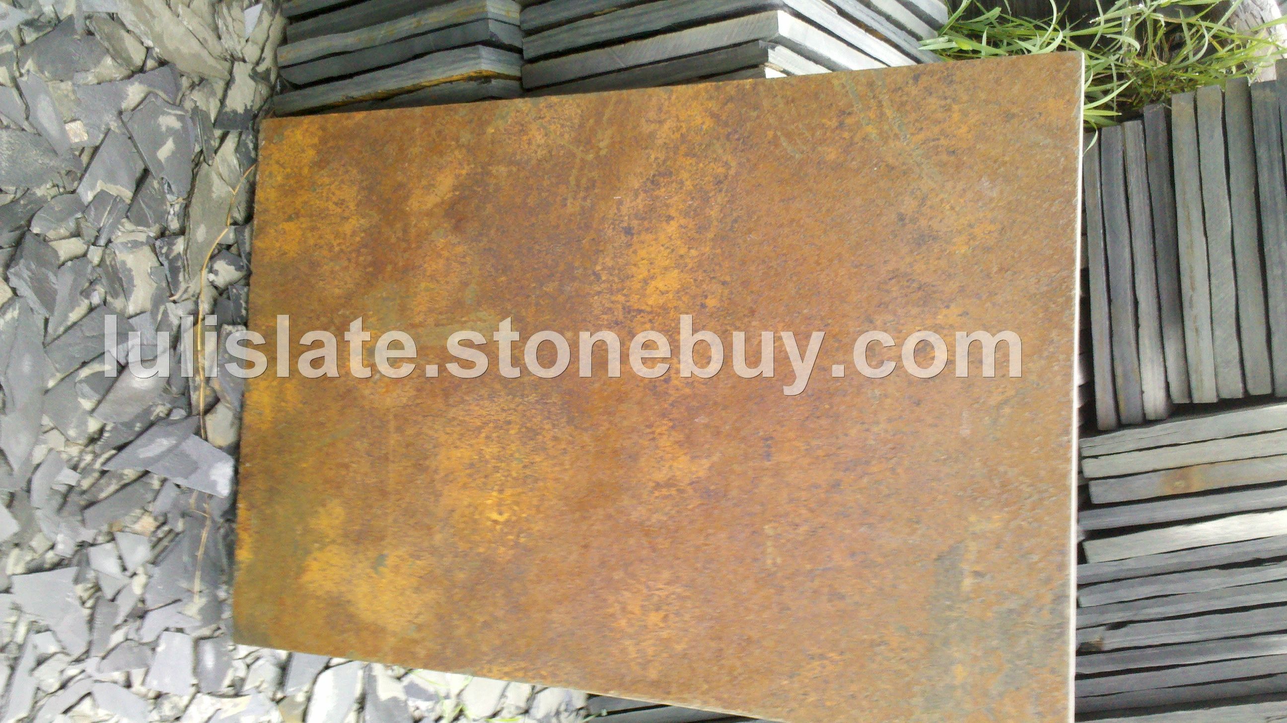 板岩锈色平板
