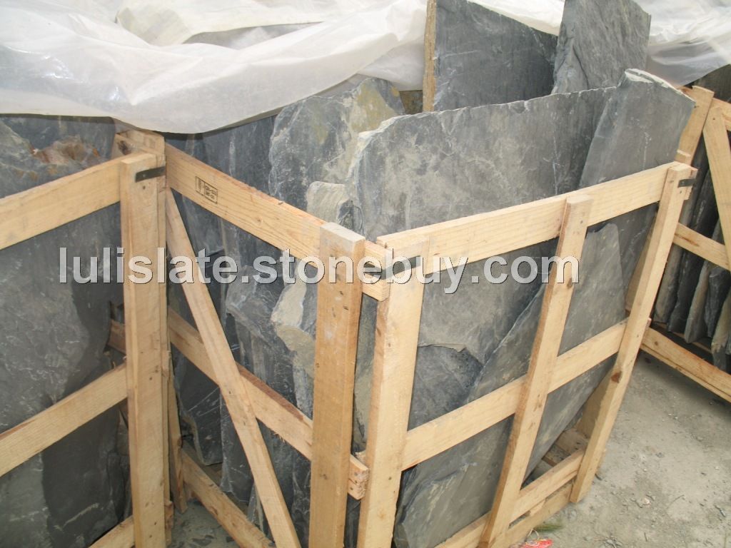 板岩黑色乱形石