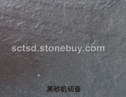 黑砂喷砂面