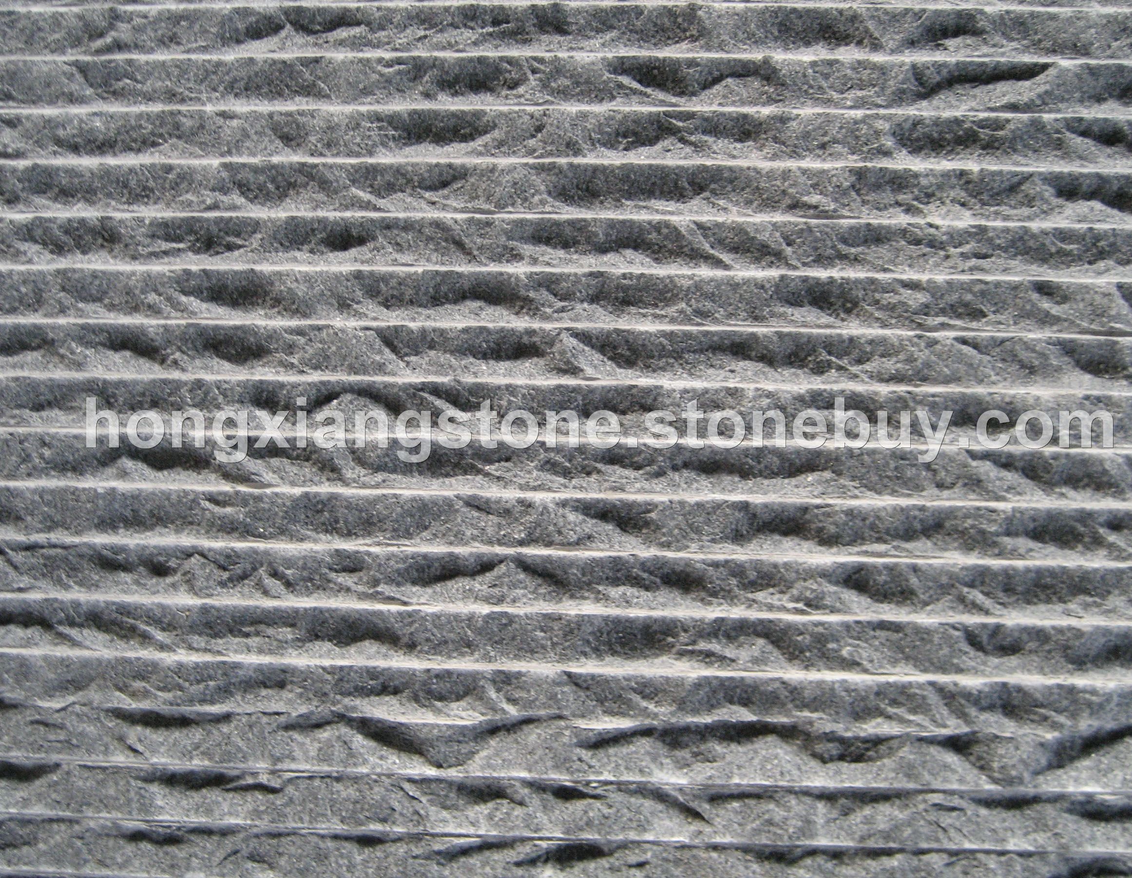 G654芝麻黑沟槽面