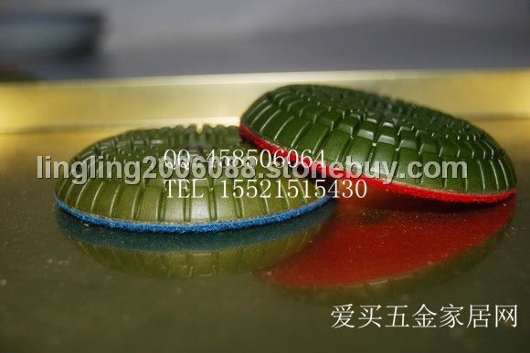 石材加工后圆弧金刚石水磨片/软磨片