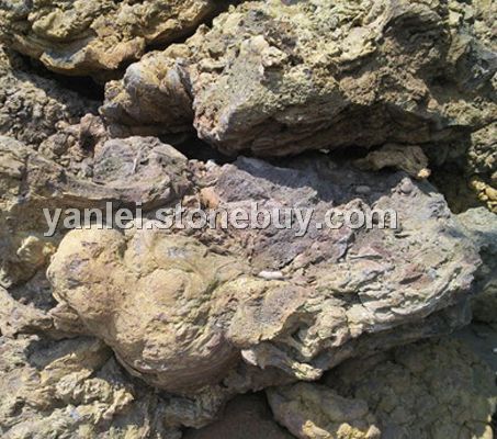 火山岩黄洞石