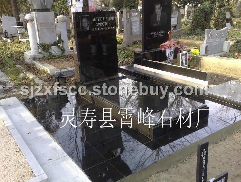 中国黑俄罗斯墓碑生产厂家
